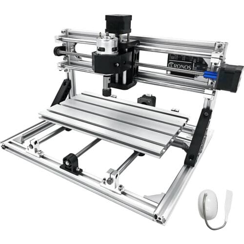 Free shipping 3 Axis CNC Router Kit 3018 Engraver 2020 Aluminium Profiles For Wood T8 Screw