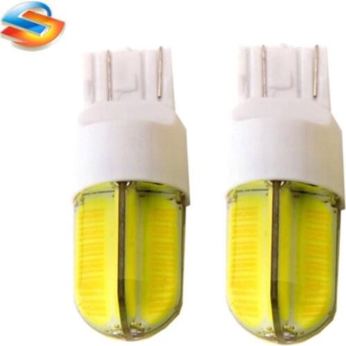 4pcs super bright 360 degrees cob silica 48smd T20 W21/5W 7440 7443 LED car light Brake Parking Reverse Lamp bulb 9-30v