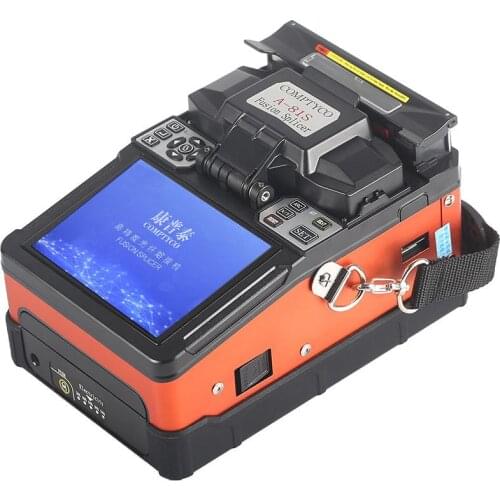 A-81S Orange SM&MM Automatic Fusion Splicer Machine Fiber Cleaver Kit