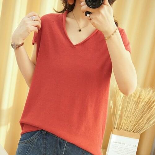 BARESKIY Women's Cotton T-Shirts