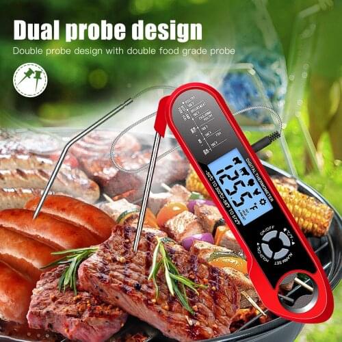 Digital Food Thermometer Instant Read Meat Thermometer for Cooking, Grilling