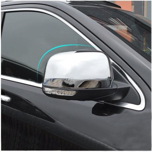 ABS Chrome For Jeep Grand Cherokee Patriot 2014 2015 2016 2017 2018 2019 Accessories Car Rearview Mirror Protector Trim Cover