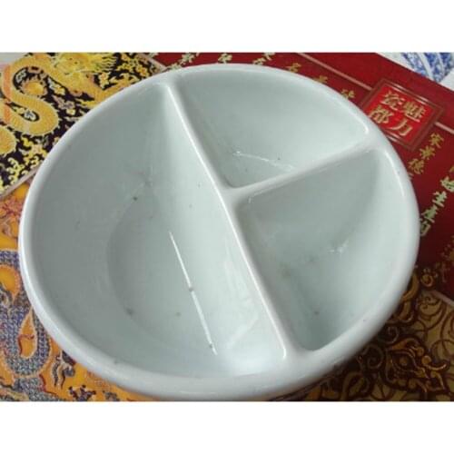 1 Pcs Ceramics Watercolor Palette water tank Office Calligraphy painting supplies