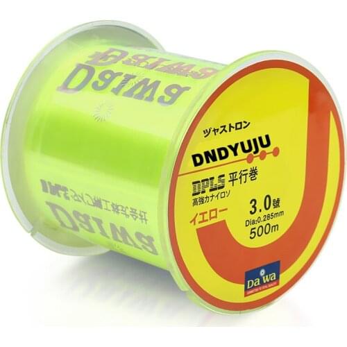 DNDYUJU 500M Nylon Fishing Line 0.1mm-0.47mm 2LB-35LB Japanese Monofilament Rock Sea Fishing Line Sinking Carp Fishing Tackle