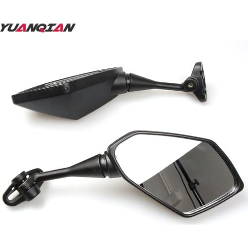 Motorcycle Mirror Black Moto Rearview Side Mirror For Yamaha YZF600 YZF R1 R6 R3 R125 R25 R15 2003 2004 2005 2006 2007 2008 2009