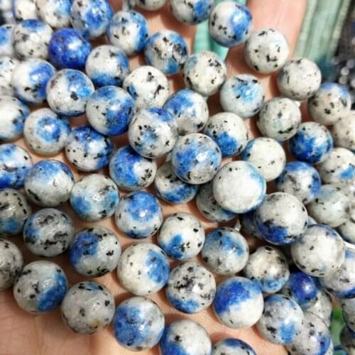 Naturel K2 jasperr stone round ball size 6mm 8mm 10mm for women bracelets making diy beads findings top selling items in US