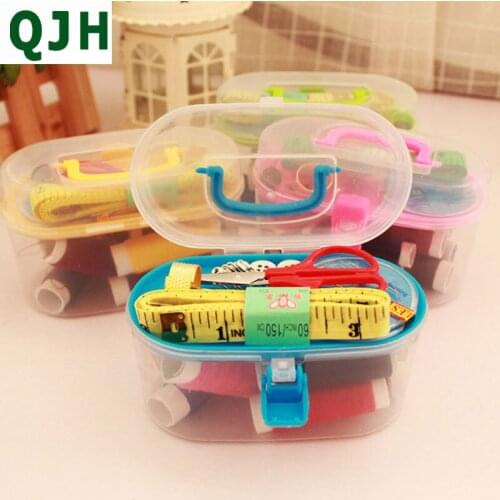 Wholesale Home Thorn Rust Sewing Kit Needle Thread Hand Sewing Box Tool Kit DIY Hand Needle assorted sewing kit set tool sets