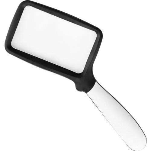 Led Lamp Folded LED Magnifying Glass Light Foldable Reading Magnifier 2x Magnification Hand Magnifier