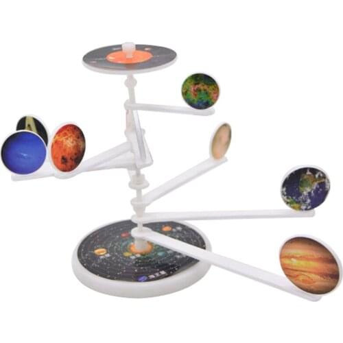 DIY Solar System 9 Major Planets Toy Students Home School Experiment Project Model Nine Planets Kids Education Toy Gifts
