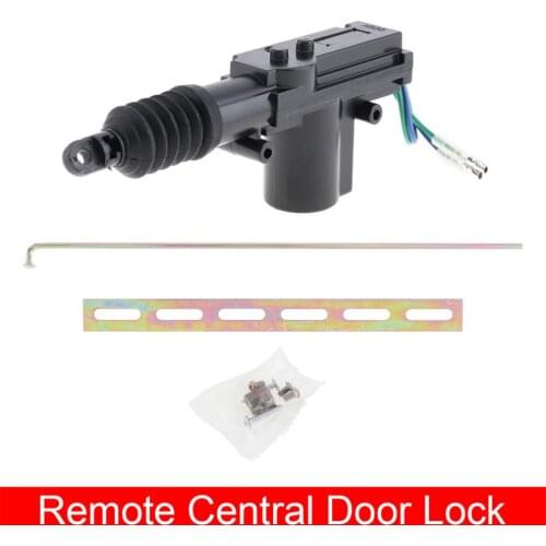 Universal Black 12V 2 Wire Car Auto Truck Heavy Duty Power Door Lock Actuator Motor