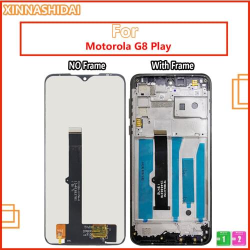 6.2" LCD Display For Motorola Moto G8 Play XT2015 XT2015-2 LCD Display Touch Screen Assembly Replacement