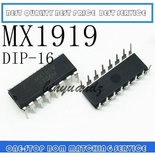 10PCS~50PCS MX1919 MX1919L DIP-16