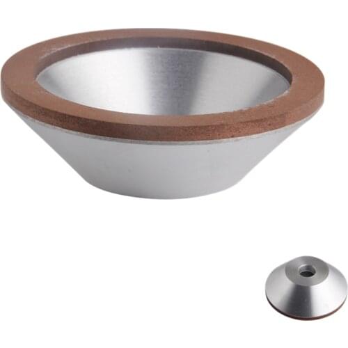 100*32*20*10mm Diamond Grinding Wheel Cup 150/180/240/320 Grain Grinder Polishing Wheel For Carbide Metal 1PC