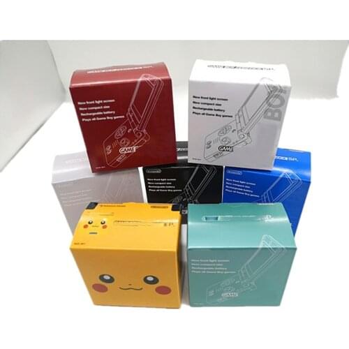 30pcs New Packing Boxes for GBA SP Game Console protect box Packing Carton