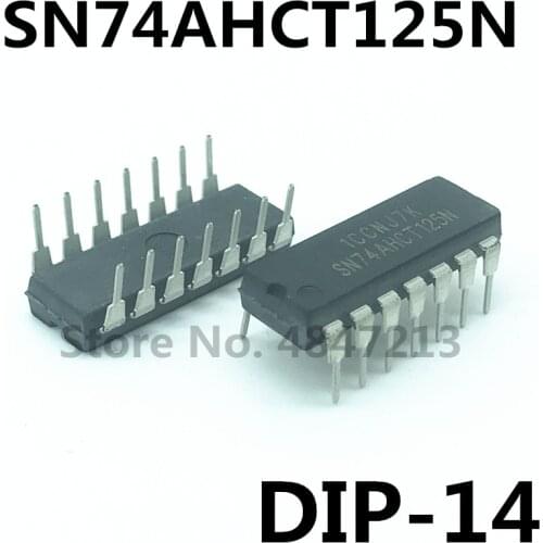 50pcs SN74AHCT125N 74AHCT125N 74AHCT125 AHCT125 DIP-14