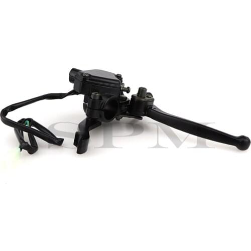 7/8'' Double Handle Brake Lever Thumb Throttle For Chinese ATV Quad 50cc 70cc 90cc 110cc 125cc Kazuma Roketa