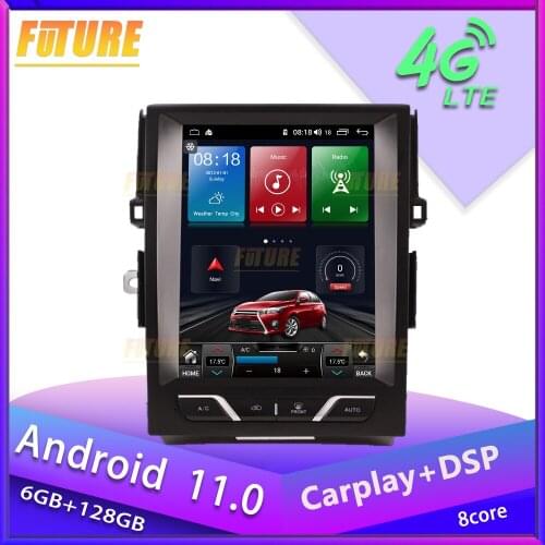 Tesla Screen Android 11.0 Car Radio Stereo For Toyota Reiz 2010 2011-2016 Car Multimedia Player GPS Navigation 2 Din Head Unit
