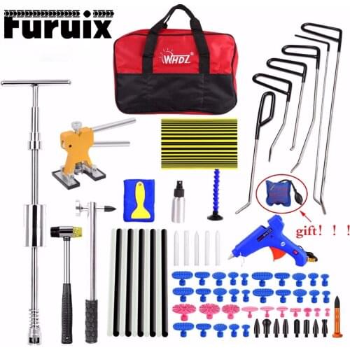 Car Body Paintless Repair Tools Automotive Dent Silde Hammer Glue Puller Repair Kits for Car Damage Motorcycle Dent Repair