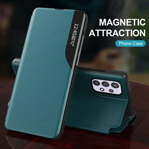 For Samsung A32 5G Case Leather Magnetic Smart Flip Phone Cover For Samsung Galaxy A32 A 32 SM-A326B 6.5" Stand Book Coque Funda