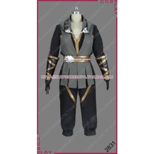 Tales of Zestiria Scattered Bones Fox Lunarre Uniform Outfit Cosplay Costume S002