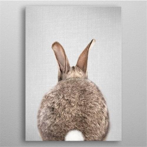 Rabbit Tail 5d Diy Diamond Painting Cross Stitch Animals Diamond Embroidery Full Square Diamond Mosaic Rhinestone Gifts Picture