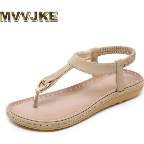 MVVJKE Brand Women Fashion Flip Flops Summer Metal TPR Wedges Slides Ladies Metal Decoration Beach Shoes Female Casual Sandals