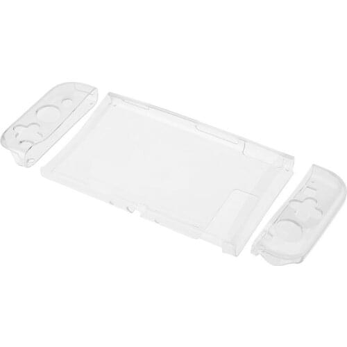 Soft Frame Clear Protector Switch Game Console TPU Shell Protective Case Cover Frame Fit for Nintend Switch Console Accessories