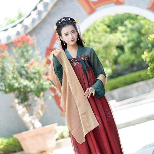 Hanfu dress folk dress costume chinese dance costumes hanfu women chinese dress cheongsam dress oriental