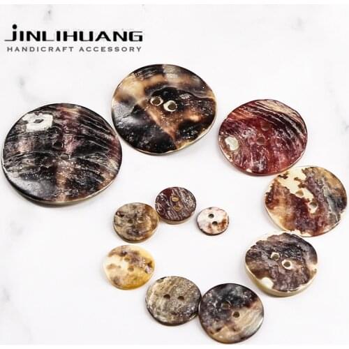 2-Hole Nature Shell Shirt Suttons Imported From Japan Wholesale Mother of Pearl Multisizes for Clothing, DIY Crafts, Sewing Work