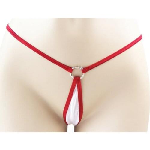 Woman Open Crotch Panties Crotchless G-String Transparent Sexy Underwear Female Mini Tback Micro Thong Sexy Bikini Sexy Lingerie