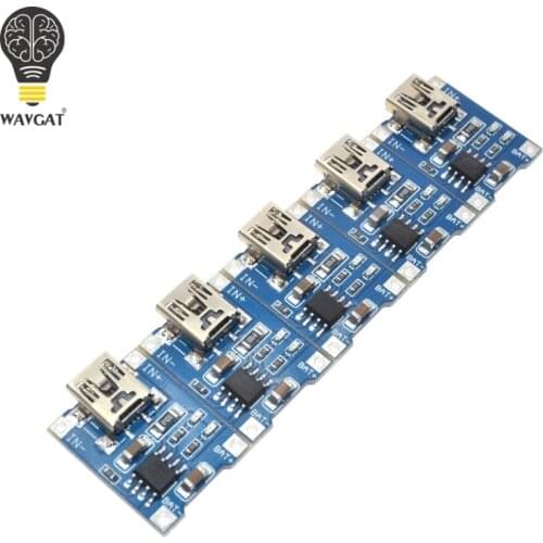 5PCS TP4056 1A dedicated lithium battery charging pad charging module lithium battery charger module 1A Charging Board