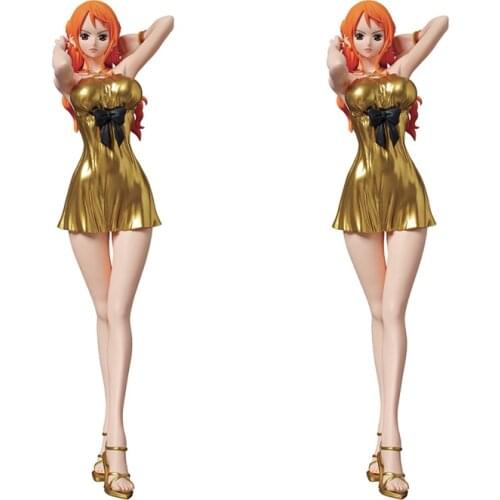 One Piece DXF Branpresto SC SCultures Jeans Nami Figure 17CM PVC Action Figure T30