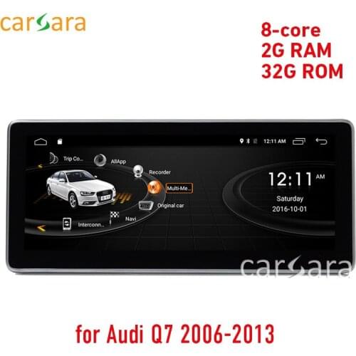 2G RAM 32 ROM Android navi update for Aud i Q7 2006 to 2015 touch screen GPS Navigation radio stereo dash multimedia player