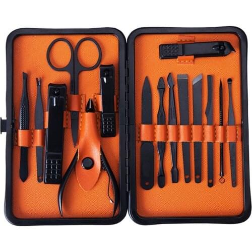 Stainless Steel Beauty Set 18 Pcs/Set Nail Clippers Nail Clippers Nail Manicure Tool Set Trimmer With Portable