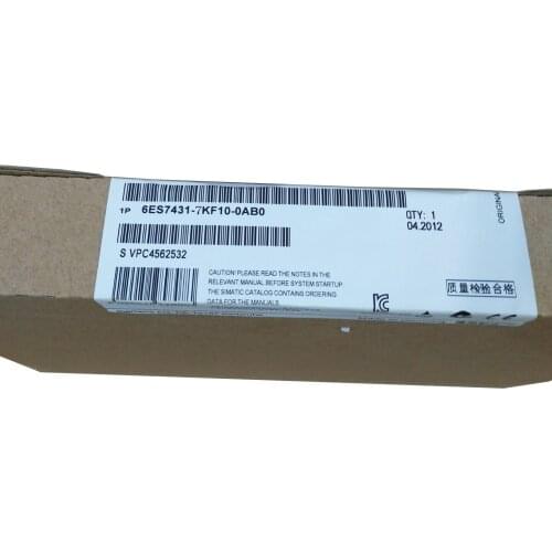 New original packaging 1 year warranty 6ES7431-7KF10-0AB0 ｛No.24arehouse spot｝ Immediately sent