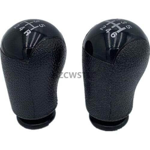 5 6Speed Gear Shift Knob Stick For Ford Focus Mondeo MK3 S/C-MAX Mustang Galaxy Fiesta MK6 Transit Car Shift Accessories