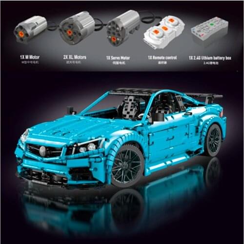 Technical Expert Famous Super Speed Racing Car Building Blocks MOC Ideas Sport Vehicle Bricks Diy Toys for Boys Birthday Gift