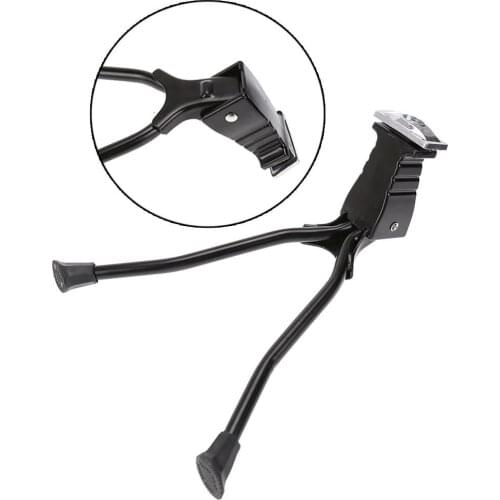 Kickstand Double-Leg Center Mount Bike Parking Rack On For 26 Inch Mountain Bike Kickstand Adjustable Tripod Kick Stand