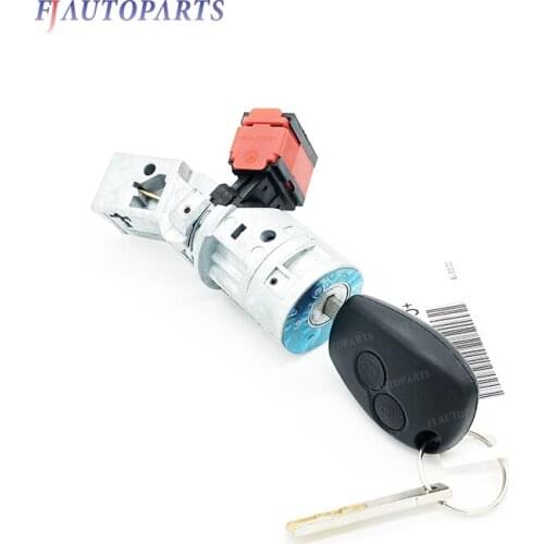 Ignition Lock Barrel Starter Switch Key for Renault Vauxhall Fiat 2005-2012 7701208408 8200214168 N0502064 N0502060 N0502057