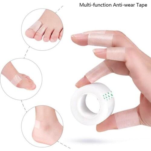 1 Roll Multi-Functionele Bandage Rubber Gips Tape Zelfklevende Elastische Wrap Anti-Wear Waterdichte Hak Sticker Voet Pad