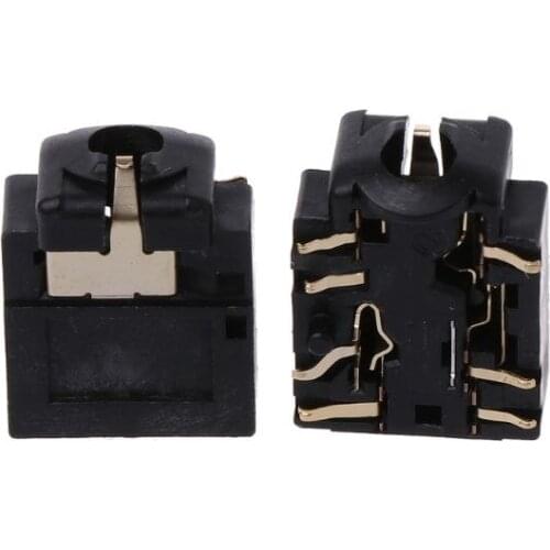 2Pcs 3.5mm Headset Jack Headphone Plug Port Socket Replacement For Xbox One S Controller