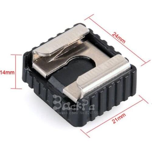 50PCS 2014 New Yongnuo Speedlite Universal Mount Camera Flash Hot Shoe Adapter Trigger Holder Light Stand Bracket