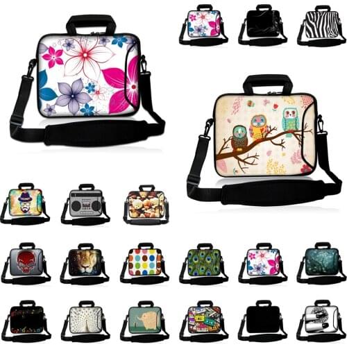 9.7 10.1 11.6 13.3 14.1 15.4 15.6 17 Inch Customized Print Laptop Messenger Bag Notebook Carry Case For Asus HP Acer Lenovo Dell
