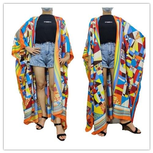 African Dresses For Women Plus Size Malaysia Summer Muslim Women Kimono For Holiday Traditional Kaftan Abaya Clothes