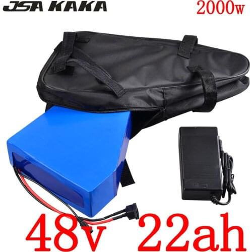 48V 20AH 22AH 25AH Lithium Battery 48V 1000W 1500W 2000W Electric scooter Battery 48V 22AH Electric bicycle Battery+5A charger