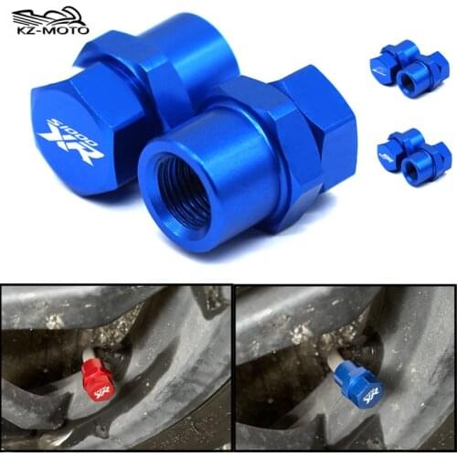 CNC Aluminum Tire Valve Air Port Stem Cover Cap Plug For BMW S1000R S1000RR S1000XR S1000 R RR XR LOGO Motorcycle Accessories