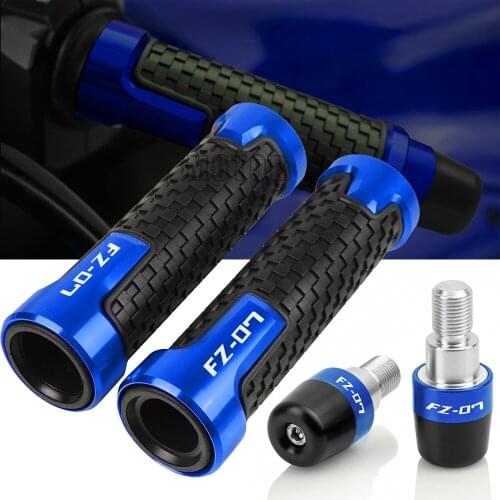 For YAMAHA MT07 FZ-07 MT-07 FZ07 FZ 07 2014 2015 2016 2017 2018 22MM Motorcycle Handle Bar End Grips Handlebar Ends Cover Plug