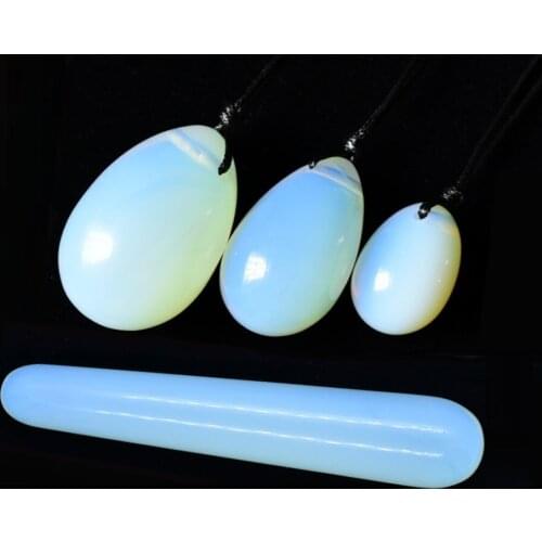 Drop Shipping Yoni Egg Set Vaginal Tightening Love Egg Kegel Exerciser Jade Ben Wa Balls Yoni Wand Feminine Hygiene Product
