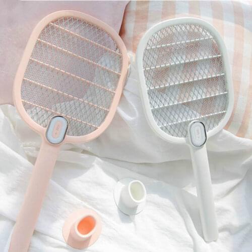 Xiaomi Electric Mosquito Swatter Layers Mesh Electric Handheld Mosquito Killer Insect Fly Bug Mosquito Swatter Killer