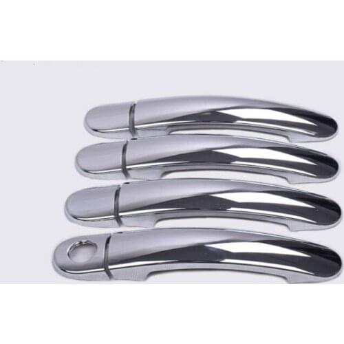FUNDUOO For Seat Cordoba / Vario / Seat Altea 2003 2004 2005 2006 2007 New ABS Chrome Car Door Handle Cover Trim Sticker